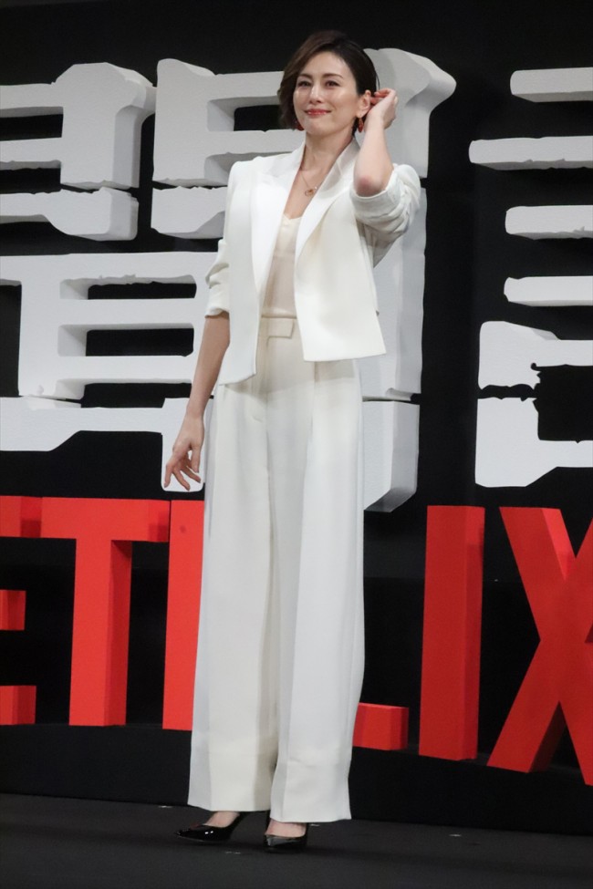 【本作品紹介時のみ使用可】Netflixシリーズ『新聞記者』ワールドプレミアイベント　20220110実施