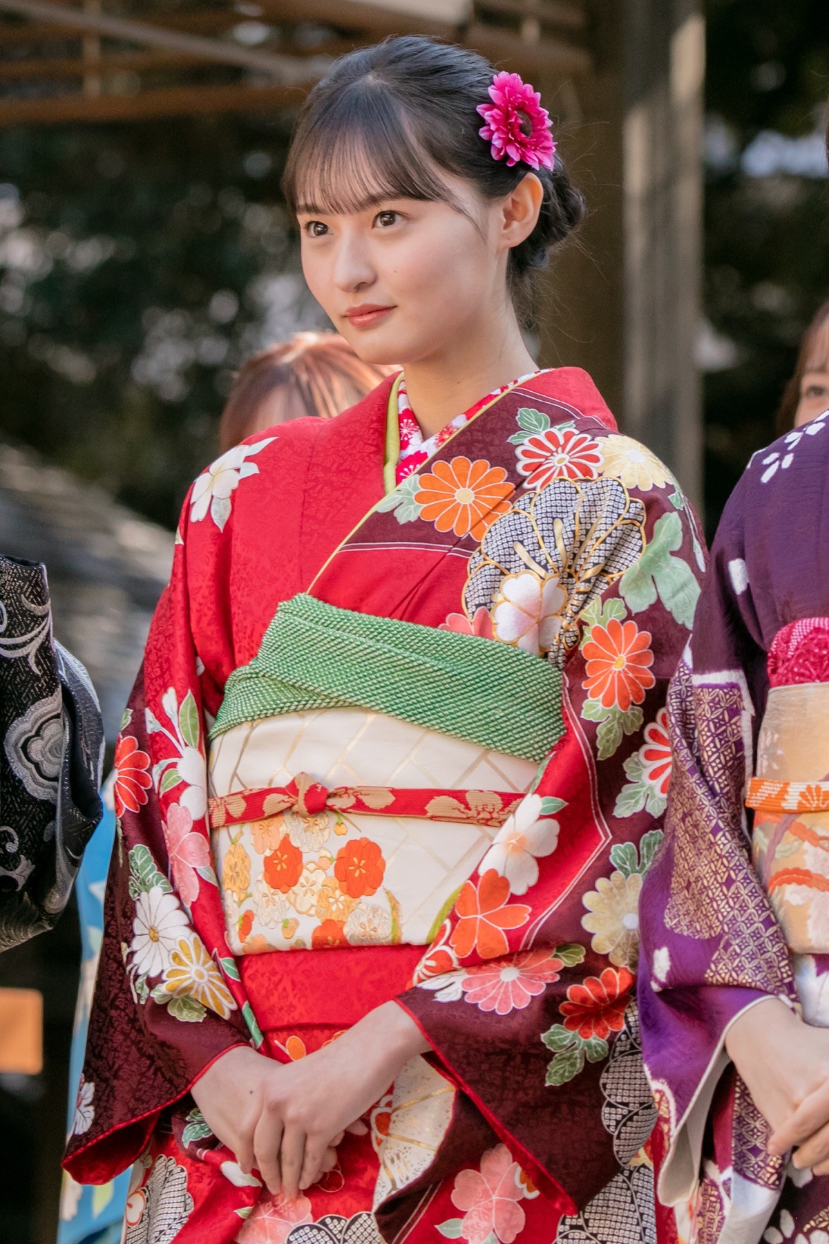 乃木坂46・久保史緒里ら“新・花の2001年組”が新成人　振袖姿お披露目