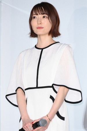 『劇場版 呪術廻戦 0』大ヒット御礼舞台あいさつに登壇した花澤香菜