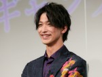 映画『嘘喰い』学生限定試写会サプライズイベントに登場した横浜流星