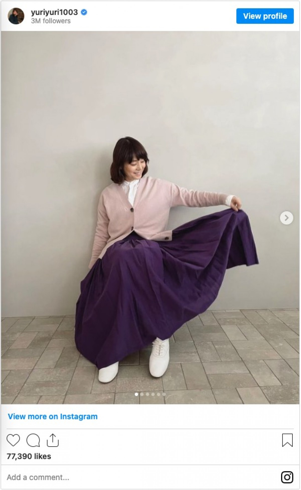 石田ゆり子『妻、小学生になる。』衣装合わせの写真を公開　「どのお洋服も素敵」「ほんと可愛い」と反響