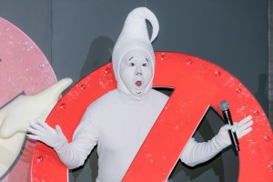 映画『ゴーストバスターズ／アフターライフ』大ヒットバレンタインデーイベントに出席したチョコレートプラネット