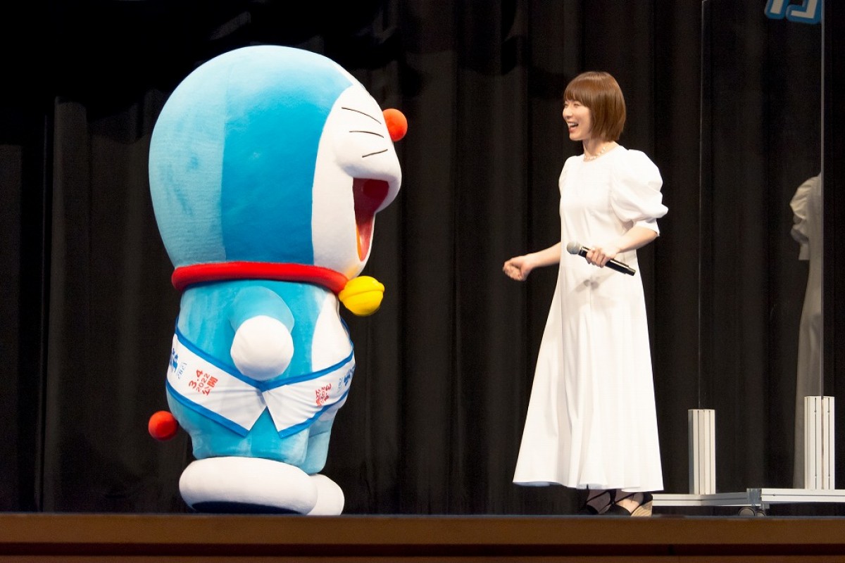松岡茉優、大ファンの『ドラえもん』声優オファーに喜び　「『やったー！』と言いました」