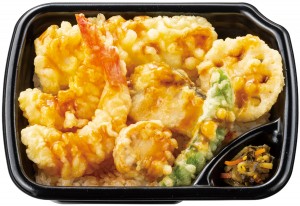 「ほっともっと」春らしい海鮮天ぷら丼が登場！