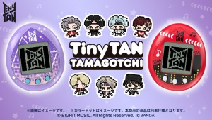 BTS“TinyTAN”の「たまごっち」9月発売！　ソフビ付きの限定デザインも登場