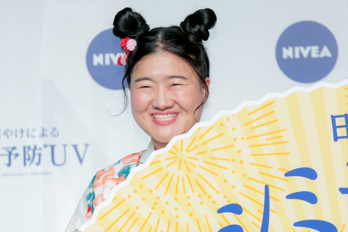 田中みな実、浴衣姿でうなじ見せ　無数のフラッシュに「引きがあるのでしょうか」