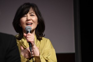 ラマ『パンドラの果実～科学犯罪捜査ファイル～』記者会見に出席した石野真子
