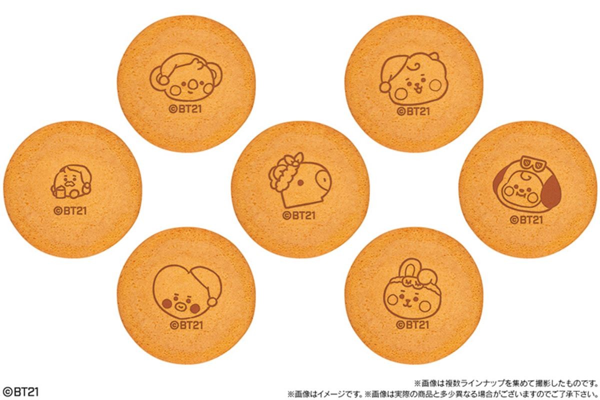 「BT21 まんまる焼き いちごクリーム」