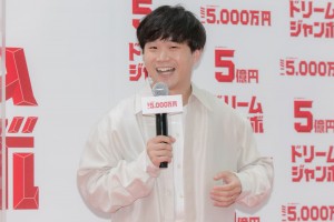 「ドリームジャンボ宝くじ」「ドリームジャンボミニ」発売記念イベントに出席した矢本悠馬