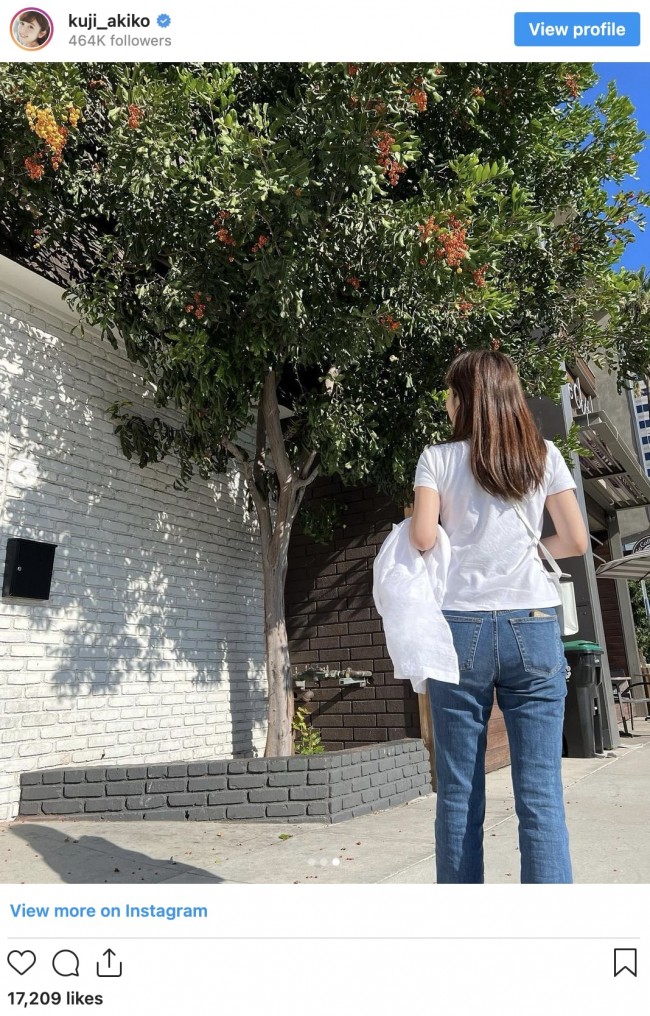 久慈暁子 ロサンゼルス滞在ショットに反響 幸せそう かわいい 22年6月10日 写真 エンタメ ニュース クランクイン