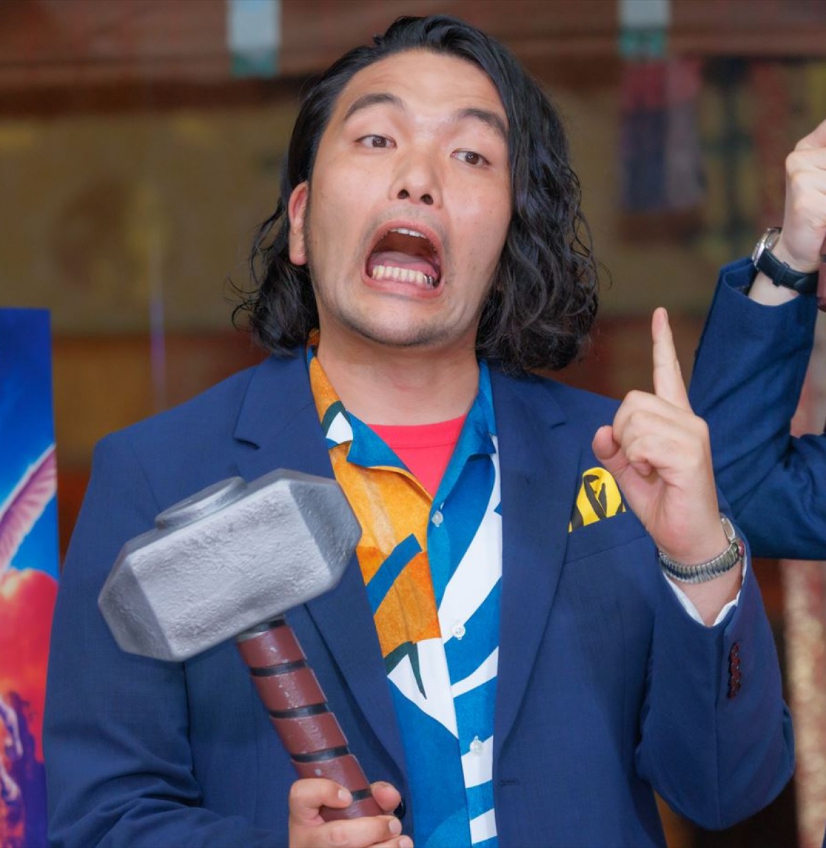 “雷神”ソー役声優・三宅健太、“雷様”高木ブーとの対面に感動「涙が出てきた」