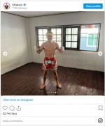 「KaewsamritGym」を訪れた武尊 ※「武尊」インスタグラム