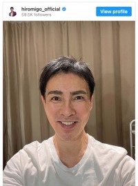 爽やかなヘアカット姿を披露した郷ひろみ　※「郷ひろみ」インスタグラム