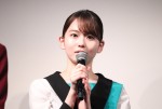 ドラマ『新・信長公記～クラスメイトは戦国武将～』制作発表会見に出席した山田杏奈
