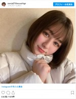 村重杏奈の妹で次女の村重マリア　※「村重マリア」インスタグラム