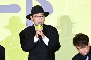 田口浩正、映画『沈黙のパレード』ジャパンプレミアイベント＆完成披露試写会舞台あいさつに登場