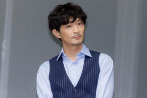 津田健次郎、映画『ブレット・トレイン』出発式イベントに登場