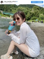 【写真】小芝風花、楽しげな“夏の思い出”ショット公開　「美脚」「ナチュラル感最高」