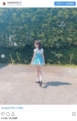 トリンドル玲奈の“アイドル”ショット　※「トリンドル玲奈」インスタグラム