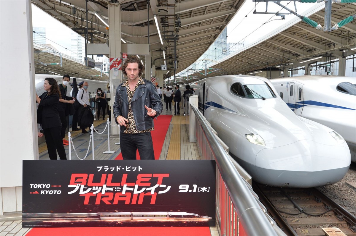 『ブレット・トレイン』ブラッド・ピット、真田広之ら仲良しオフショット大公開！
