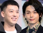 （左から）竹内涼真、中村倫也　クランクイン！