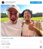 窪塚洋介、スコア100を切るまでの道のり ※「窪塚洋介」インスタグラム