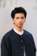 映画『桜色の風が咲く』で福島智役を演じる田中偉登