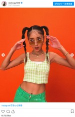 みちょぱ、可愛すぎるポップなツインテール姿※「みちょぱ（池田美優）」インスタグラム