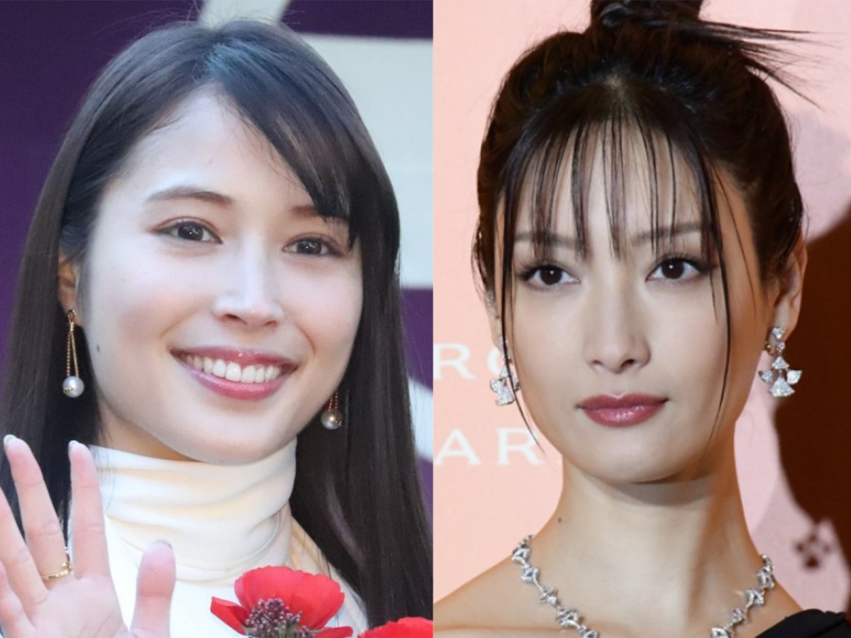 (左から)広瀬アリス、菜々緒