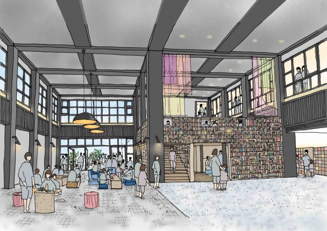 山形初の「おふろcafe」誕生へ！　水着でくつろぐサウナ室＆ととのいゾーンを完備