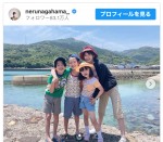 【写真】『舞いあがれ！』長濱ねる、“島っ子”とのオフショット公開