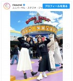 （左から）上村彩子、宇内梨沙　※「宇内梨沙（TBSアナウンサー）」インスタグラム