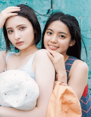 【写真】「制コレ22」エイミー＆松島かのん、南の島で水着でイチャイチャ