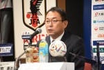 「FIFA ワールドカップカタール 2022」日本代表メンバー記者発表会見に出席した反町康治