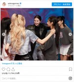 セレーナ・ゴメス、BLACKPINKと再会ショット披露　※「セレーナ・ゴメス」インスタグラム