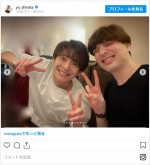 舞台『キンキーブーツ』の小池徹平との思い出を振り返った城田優 ※「城田優」インスタグラム