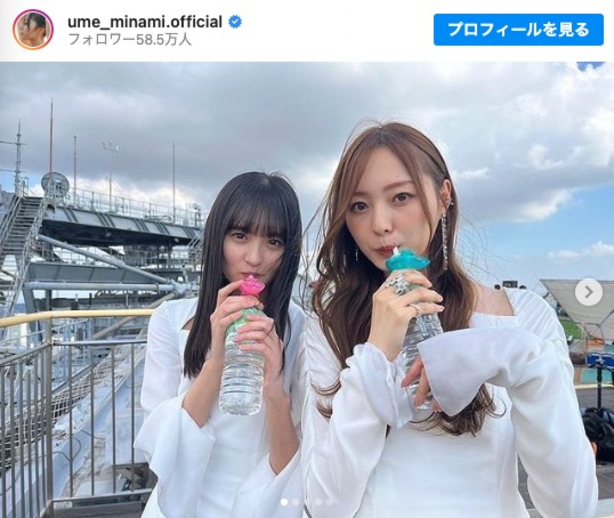 乃木坂46・梅澤美波、齋藤飛鳥ラストシングルMVのオフショットを複数公開　「飛鳥ちゃんの目がクリクリ」「みんな可愛い」