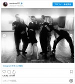 ラストダンスの夜に投稿。浅田舞「金スマ社交ダンス部」思い出ショット　※「浅田舞」インスタグラム