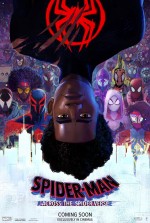 【写真】スパイダーマンたちの顔も！　『スパイダーマン：アクロス・ザ・スパイダーバース』海外版ポスター