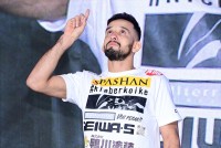 「RIZIN.40」公開計量に出席したクレベル・コイケ