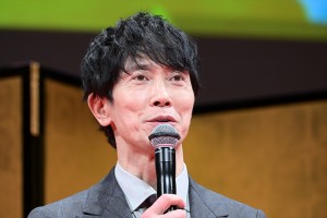 佐々木蔵之介、映画『嘘八百 なにわ夢の陣』完成披露試写会に登場
