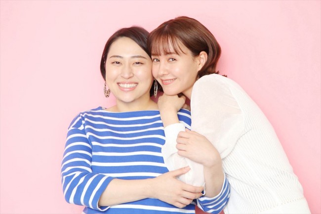 (左から)丸山礼&トリンドル玲奈