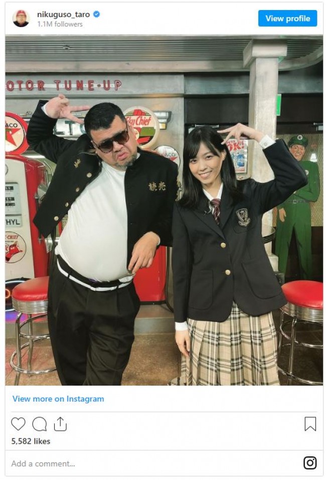 写真）西野七瀬、清楚なブレザー制服姿がかわいい！ 学ランくっきー