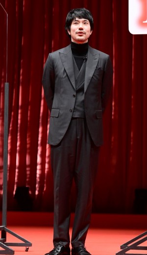 映画『ノイズ』ジャパンプレミアに登壇した松山ケンイチ