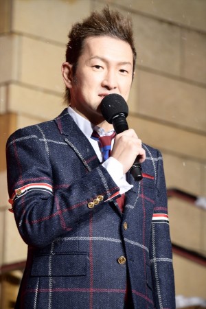 映画『スパイダーマン：ノー・ウェイ・ホーム』前夜祭スペシャルイベントに登場した中村獅童