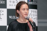 『アクターズ・ショート・フィルム2』完成報告会に出席した前田敦子