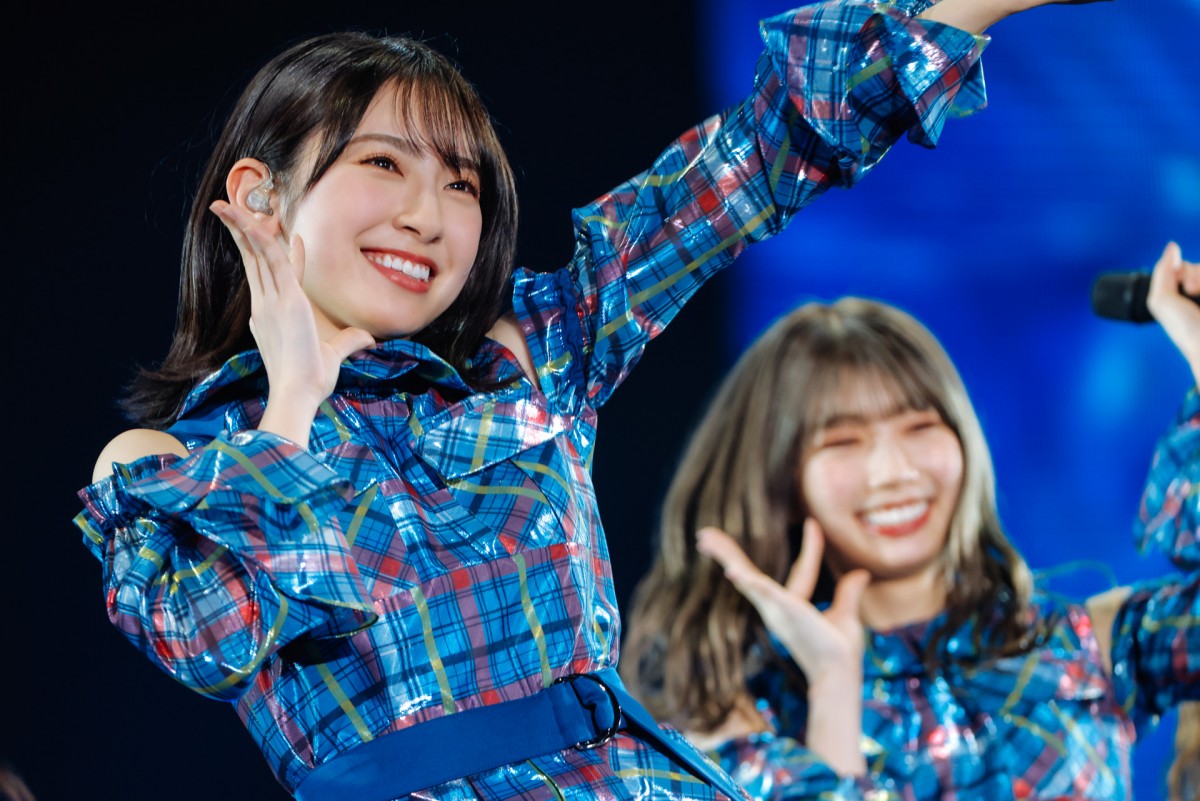 日向坂46・小坂菜緒がステージ復帰「またここに戻ってこられてすごくうれしい」＜3回目のひな誕祭＞