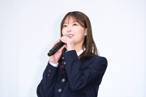 岩本蓮加、『世の中にたえて桜のなかりせば』完成披露舞台あいさつに登場