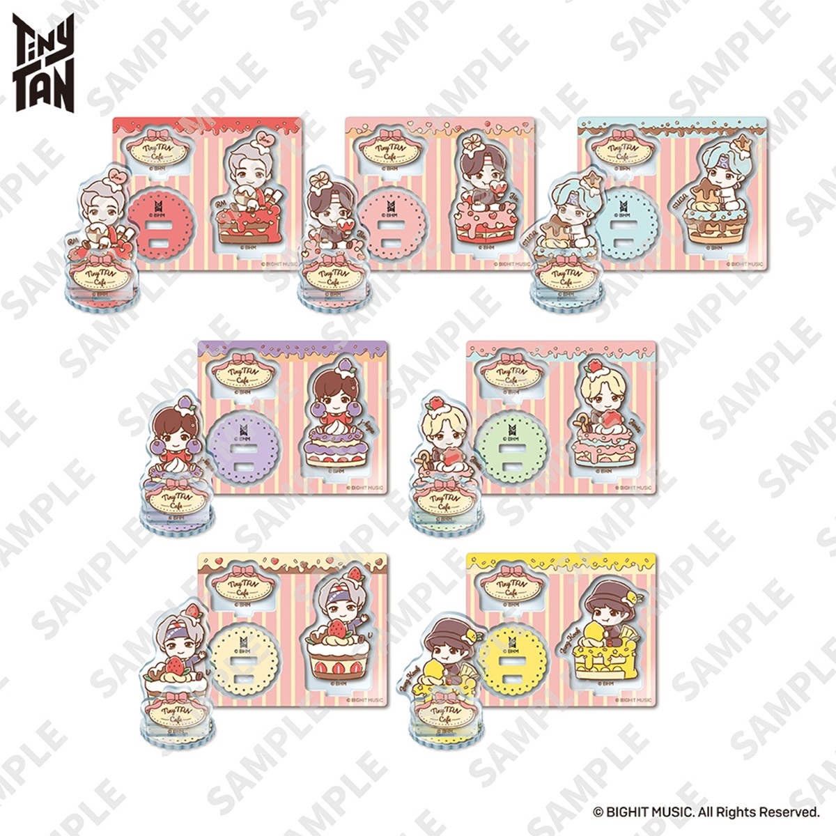 BTS“TinyTAN”のテーマカフェが期間限定オープン！