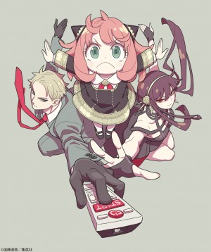今夜スタート Spy Family 放送直前に描き下ろしビジュアル2種公開 22年4月9日 アニメ ニュース クランクイン